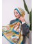 Floral Akrilik Desenli Dijital Soft Şal 3