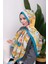 Floral Akrilik Desenli Dijital Soft Şal 4