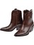 Kısa Western Kadın Topuklu Bot SMS-58151 Kahve 4