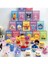 Bricks Daisy Duck 3D Puzzle 180 Parça Eğlenceli Yap Boz Mega LEGO 6.6 cm Yükseklik 6