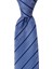 Mavi Lacivert Çizgili 8 Cm Genişliğinde Kravat 2