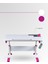 Sirius Simple Kız Çocuk Çalışma Masası, Eğimli Yükselebilir Çalışma Masası - 120x75 Cm, Beyaz/Fuşya 5