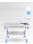Sirius Simple Erkek Çocuk Çalışma Masası Yükseklik Ayarlı Eğimli Ders Çalışma Masası - 120x75 Cm, Beyaz/Mavi 5