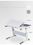 Sirius Simple Ergonomik Çocuk Masası Yükseklik Ayarlı ve Eğimli Modern Masa - 120x75 Cm, Ekru/Gri 3