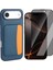 iPhone 17 Air Kılıf Kartlıklı Zore X-Kart Silikon Kapak + Hayalet Ekran Koruyucu 1