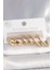 316L Çelik Gold Renk Üçgen Halka Model Kadın Küpe Seti - TJ-BKP10390 2