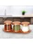 Bronz Baharat Seti Lüx 3lü Set 6