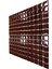 Mutfak Tezgah Arası, Havuz, Banyo, Sauna, Spa, Iç , Dış, Zemin, Duvar, Kaplama ve Dekorasyon Uygulamalarında Tüm Yüzeyler Için, 25X25MM. Çikolata Kahvesi, 31.5X31.5CM. Fileli Cam Mozak. 2