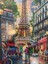 Pariste Bir Gün Puzzle Tablo 2