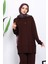 Bordo Kapşonlu Tunik Pantolonlu Takım 3