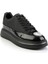 Siyah Siyah Floter Hakiki Deri Erkek Casual Ayakkabı E01089001208 2