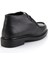 Siyah Hakiki Deri Erkek Bot & Bootie E02648606640 3