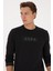 Erkek Siyah Sweatshirt 50316372-VR046 2