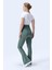 Imaj 437 Yeşil Renk Toparlayıcı ve Extra Esnek Etkili Yüksek Bel Ispanyol Paça Hamile Tayt 5