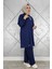 Kadın Düğme Detaylı Tesettür Takım 2