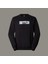 Crew Neck Siyah Sweatshirt 3