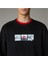 Crew Neck Siyah Sweatshirt 6
