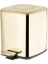 Pedallı 9 L Gold Çöp Kovası 31x23x31 cm 1