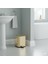Pedallı 9 L Gold Çöp Kovası 31x23x31 cm 8
