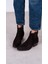 Estelle Kahve Süet Hakiki Deri Kadın Bot 3