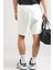 Jordan Brooklyn Fleece Men's Shorts Erkek Pamuklu Şort Beyaz 2