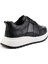 Siyah Hakiki Deri Erkek Sneaker E01401011343 3