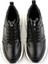 Siyah Hakiki Deri Erkek Sneaker E01401011343 4