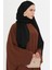 Siyah Düz Klasik Şal Turlu Polyester Lüx Janjan 202126_01 3