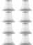 DX118C DX128C Elektrikli Süpürge Aksesuarları Elemanları Süpürme Robotu Yedek Parçası Temizlik Için 8 Adet Filtre (Yurt Dışından) 2
