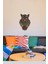 Baykuş Duvar Süsü Katmanlı %100 MDF Ahşap El İşçiliğiyle Boyanmış Duvar Süsü 2