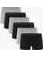 EzoWear Erkek 6'lı Boxer Seti – Siyah Gri Karışık Renkler 1