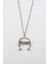 Alice Gümüş Kaplama Düz Zincir Kolye 1