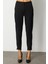 Kadın Beli Lastikli Dar Paça Pantolon 5031 Siyah 3