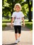 Kız Çocuk Pamuklu Örme Takım Oversize T Shirt ve Esnek Tayt ile Enerjik Günler Kaliteli Şık 4