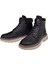 Hakiki Deri Hafif Tabanlı Erkek Bot VOY-368 Siyah Nubuk 4