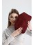 Kadın Bordo Süet Clutch El Çantası 7
