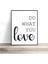 Do What You Love Temalı Dekoratif Mdf Poster 1