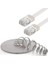 Cat6 Yassı RJ45 Ethernet (Network, Internet) Kablosu (15 Metre, Beyaz) 4