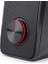 Stereo Hoparlör 2.0 Stentor (GS500) 2 x 3 W Arka Aydınlatmalı Bilgisayar Için, Kırmızı, USB Üzerinden Güç Beslemesi ve 3,5 mm Jak Fişi, Siyah 4