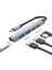 Type-C Hub Adaptör, 5 Port USB 3.0, Pd Şarj Destekli, Metal Kasa HB02 5