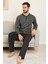 Erkek Pijama Takımı %100 Pamuk 4