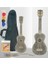 Şeffaf Soprano Ukulele Neme Dayanıklı ABS Plastik Malzeme ile 54 cm Boy 4