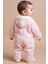 Kışlık Peluş Kapüşonlu Bebek Tulumu 2