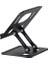Çelik Tablet Standı Tablet Tutucu Stant Ergonomik Katlanabilir Tablet Standı Çelik Stant (Siyah) 2