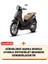 Piaggio Beverly 250 Branda (Arka Çanta Uyumlu) Motosiket Brandası (Siyah Renk) Motor Örtüsü Çadır Su Geçirmez Motosiklet Kılıfı Motor Brandası 2