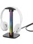Masaüstü Oyuncu Kulaklık Rgb Standı ZR715 2
