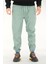 Erkek Mint Jogger Pantolon Rahat Kesim Pamuklu Lastikli Paça Ipli 1