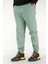 Erkek Mint Jogger Pantolon Rahat Kesim Pamuklu Lastikli Paça Ipli 3