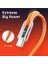 Type-C Hızlı Şarj Kablosu, 60W 480MB/S Veri Aktarımı, Saf Bakır Tel, Anti-Kırılma Özellikli, LED Göstergeli, Turuncu Soft Silicone USB C Cable For Galaxy S25/S24/S23 Ultra Pad Mini 6/air 4,5 Pixel 2