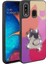 Galaxy A30 Kılıf Parlayan Kabartmalı Ikonik Figürlü Mrsa Amas Silikon Kapak-Mor 1